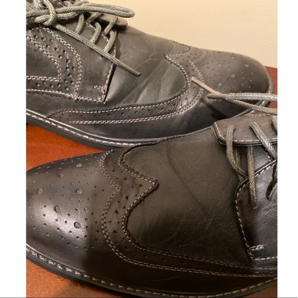 Perry Ellis Portfolio Gray Dress Shoes Men's - Picture 10 of 13
